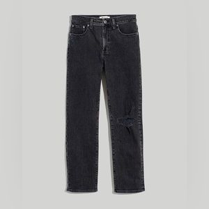 NWT The Mid-Rise Perfect Vintage Straight Jean in Rosella Wash: Ripped Edition